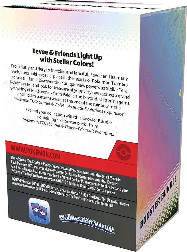 Prismatic Evolutions: Booster Bundle