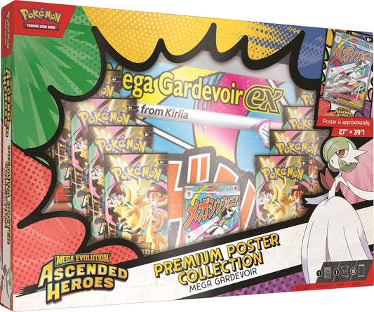 Ascended Heroes Premium Poster Collection Mega Gardevoir