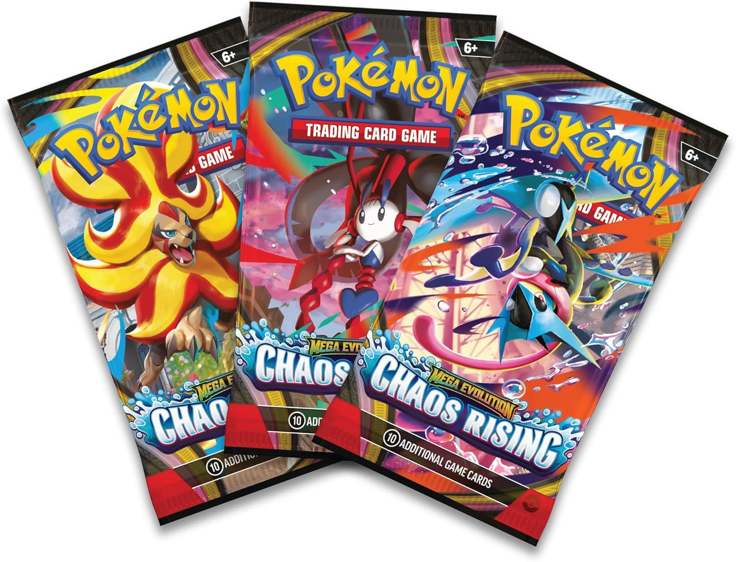 Chaos Rising Triple Pack (1 Foil Promo Card & 3 Booster Packs)