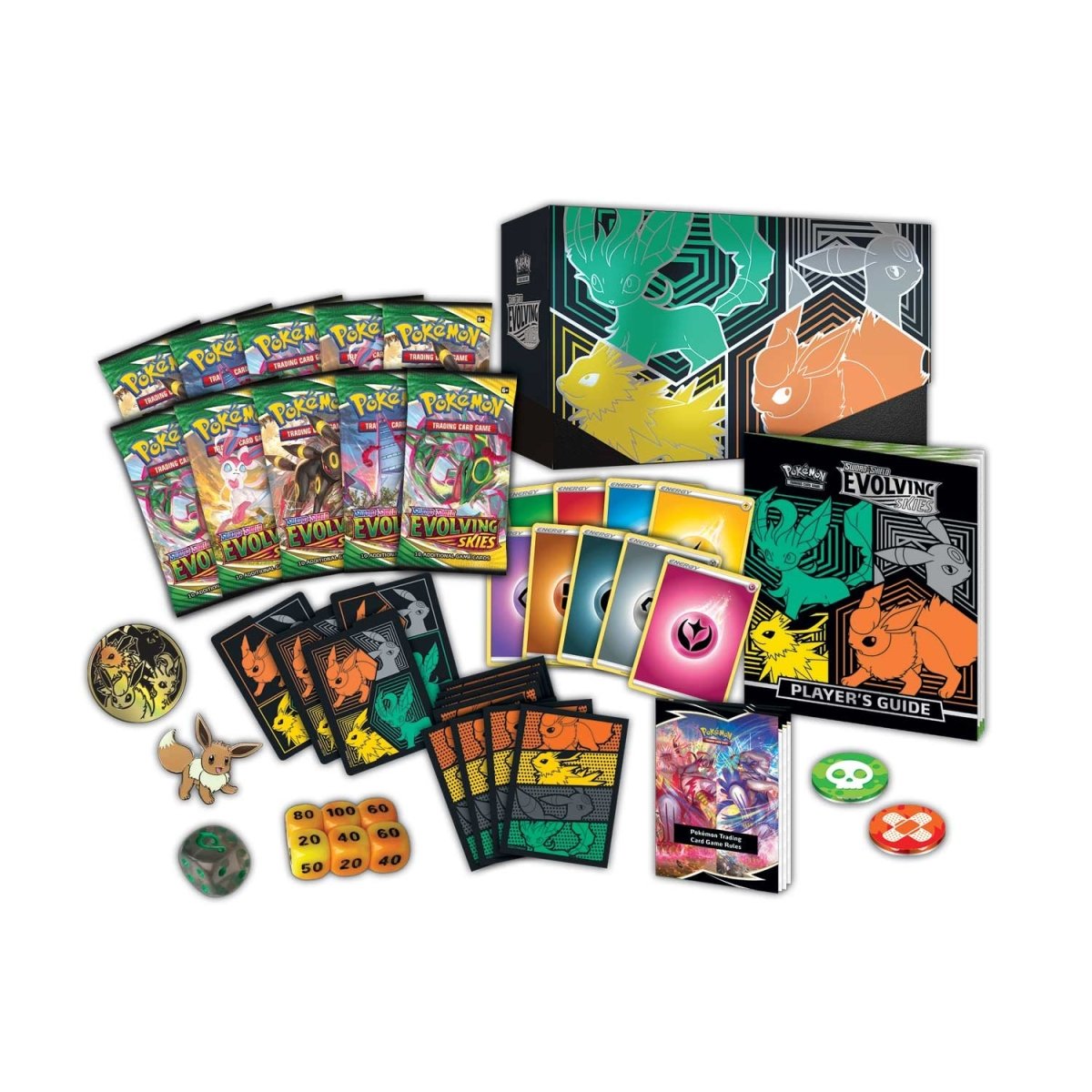 Evolving Skies: Elite Trainer Box (ETB) (Jolteon, Flareon, Umbreon & Leafeon)