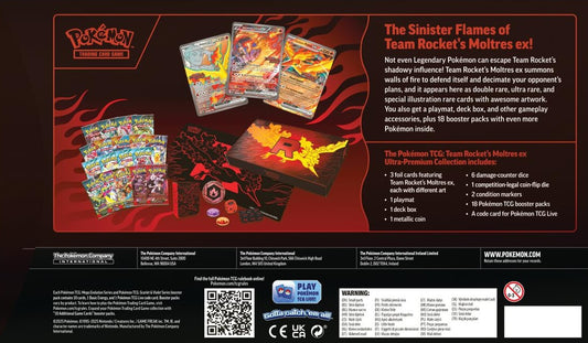 Team Rocket Moltres ex Ultra-Premium Collection