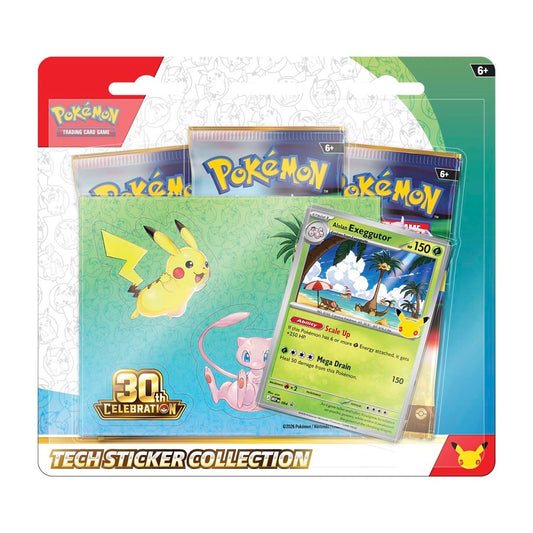 30th Celebration Tech Sticker Collection (Alolan Exeggutor)