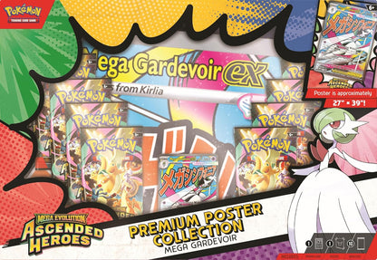 Ascended Heroes Premium Poster Collection Mega Gardevoir