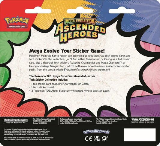 Ascended Heroes Tech Sticker Collection (Charmander)