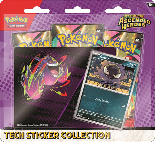 Ascended Heroes Tech Sticker Collection (Gastly)
