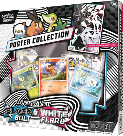 Black Bolt & White Flare Unova Poster Collection
