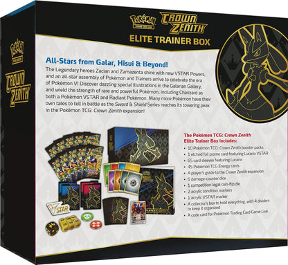 Crown Zenith: Elite Trainer Box (ETB)