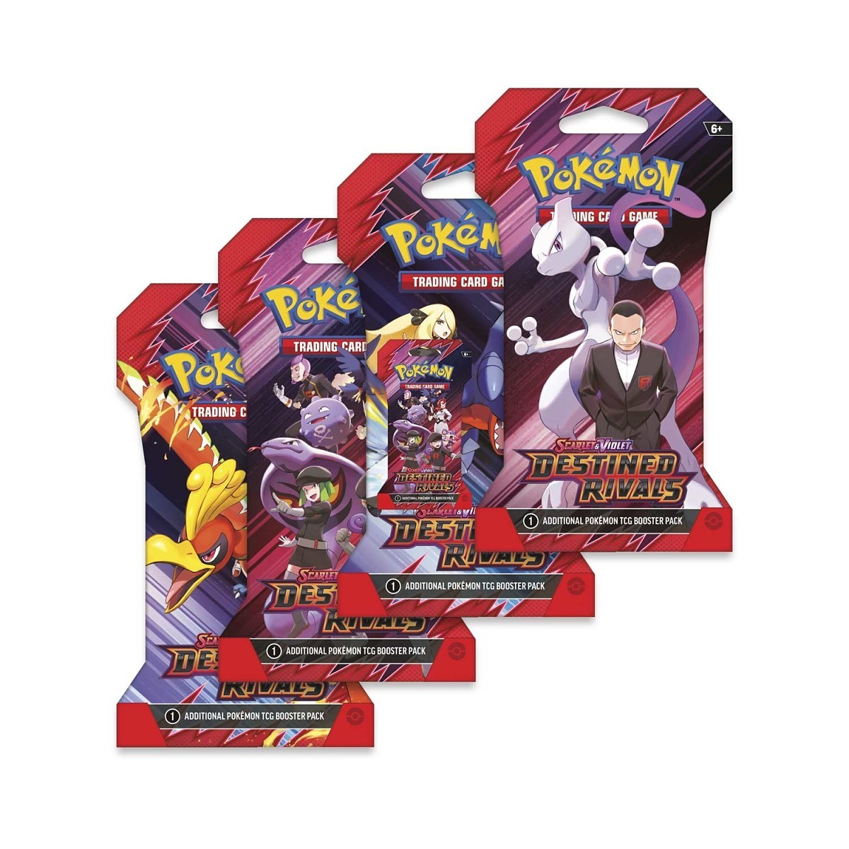 Destined Rivals Sleeved Booster Pack (Random Art)