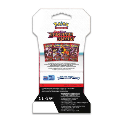 Destined Rivals Sleeved Booster Pack (Random Art)