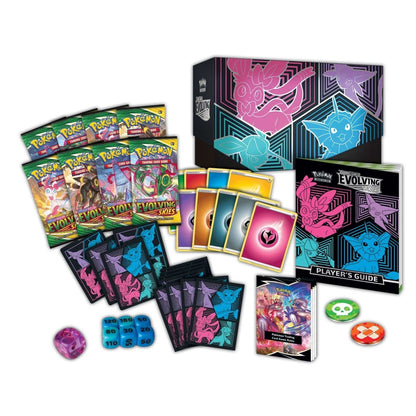 Evolving Skies: Elite Trainer Box (ETB) (Vaporeon, Espeon, Glaceon & Sylveon)
