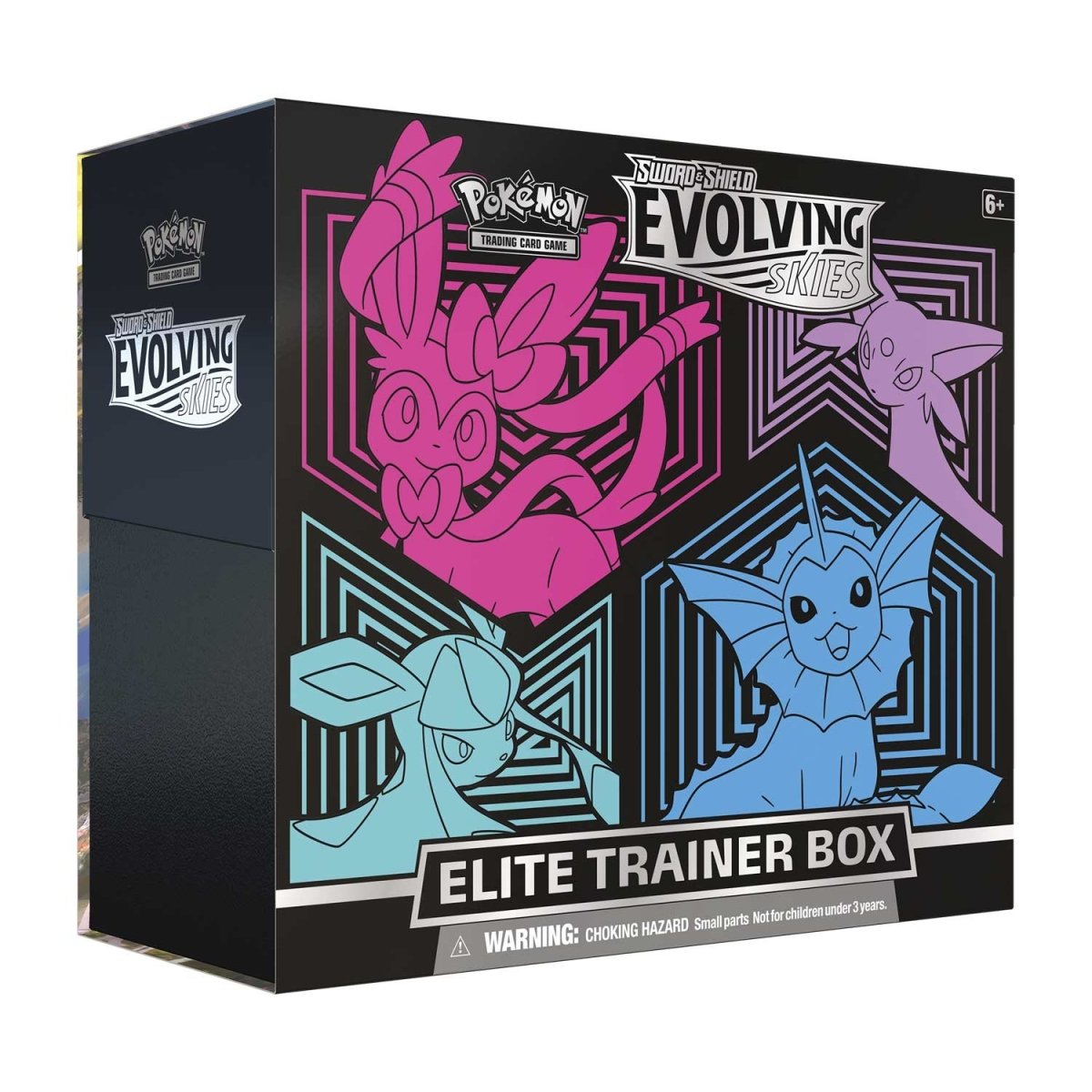 Evolving Skies: Elite Trainer Box (ETB) (Vaporeon, Espeon, Glaceon & Sylveon)