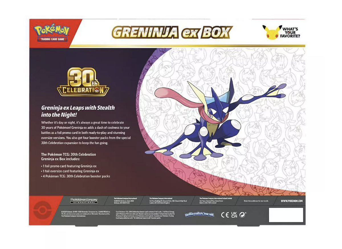 30th Celebration Sylveon ex Box