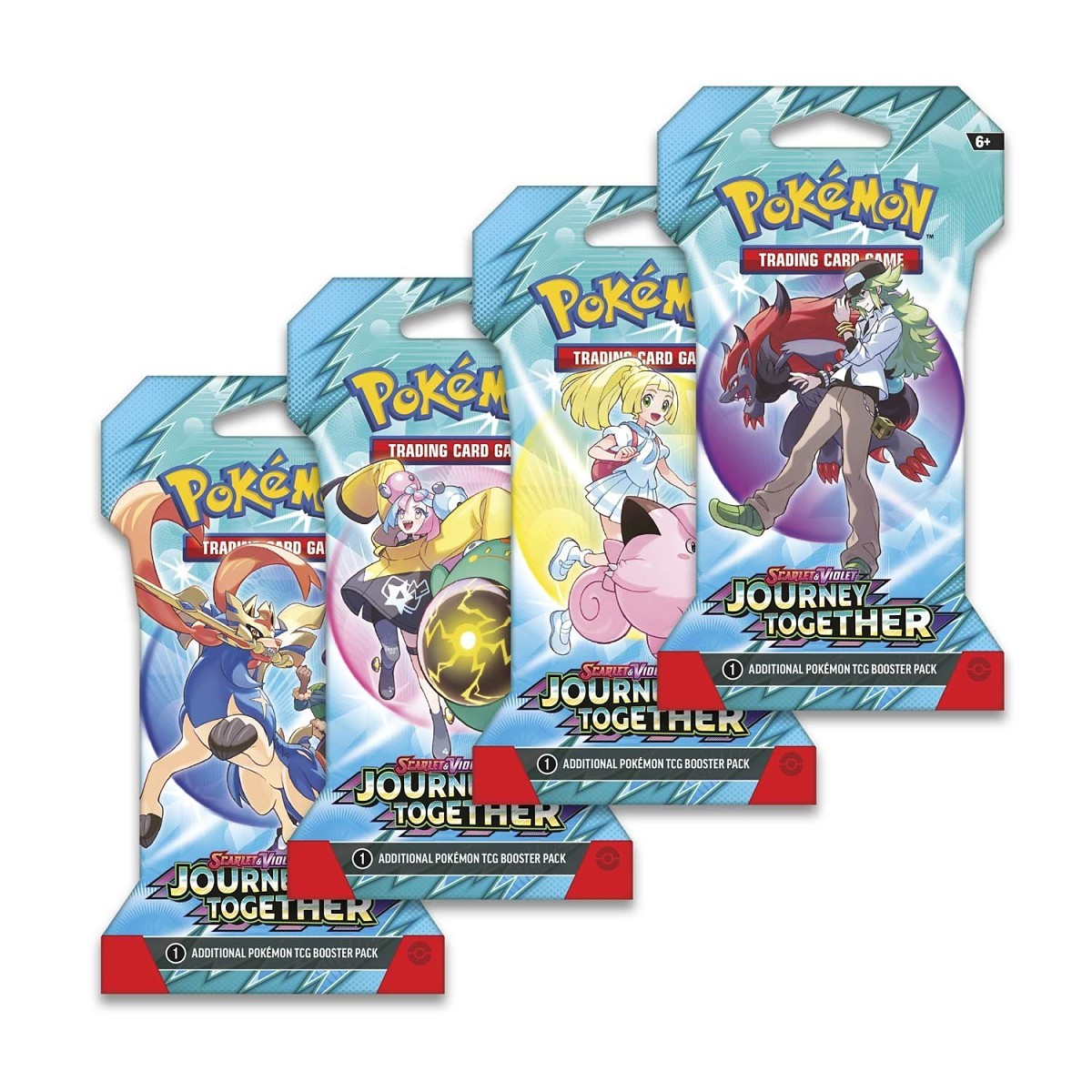 Journey Together Sleeved Booster Pack (Random Art)