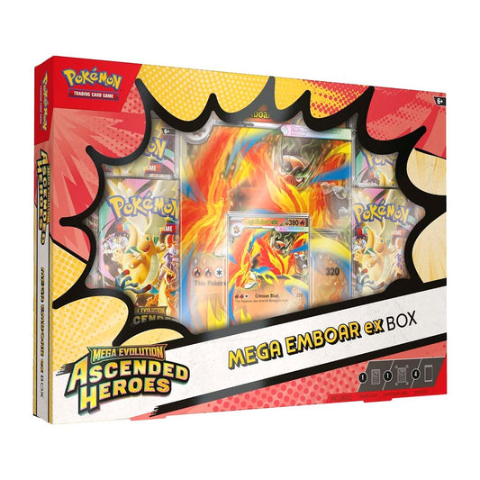 Ascended Heroes Mega Emboar ex Box