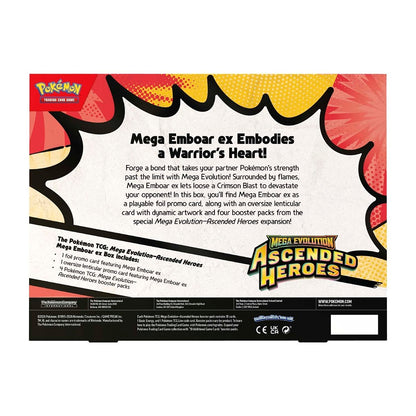 Ascended Heroes Mega Emboar ex Box