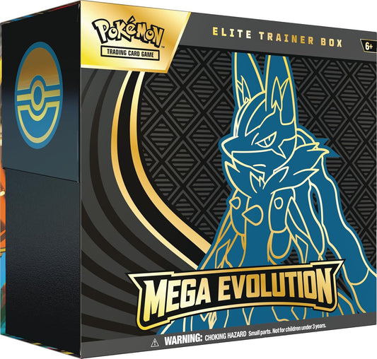 Mega Evolutions: Elite Trainer Box (Mega Lucario) (ETB)