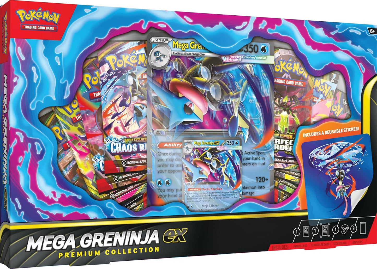 Chaos Rising Mega Greninja ex Premium Collection