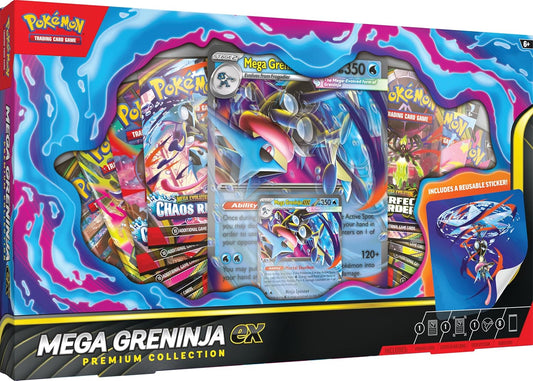 Chaos Rising Mega Greninja ex Premium Collection