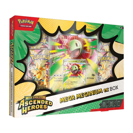 Ascended Heroes Mega Meganium ex Box