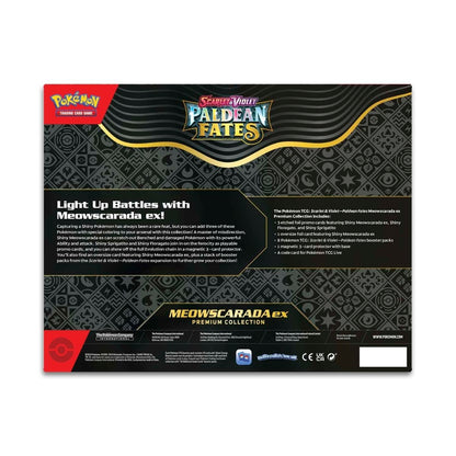 Paldean Fates Meowscarada ex Premium Collection