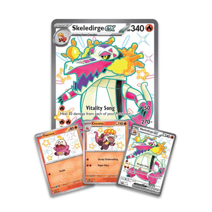 Paldean Fates Skeledirge ex Premium Collection