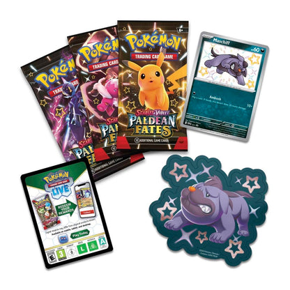 Paldean Fates Tech Sticker Collection (Shiny Maschiff)