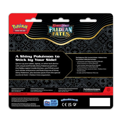 Paldean Fates Tech Sticker Collection (Shiny Maschiff)