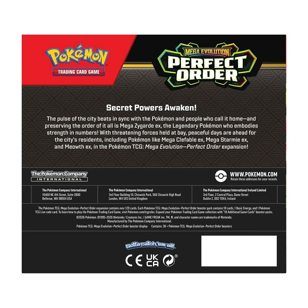 Perfect Order: Booster Display Box (36 Packs)