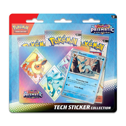 Prismatic Evolutions Tech Sticker Collection (Glaceon)