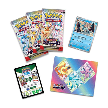 Prismatic Evolutions Tech Sticker Collection (Glaceon)