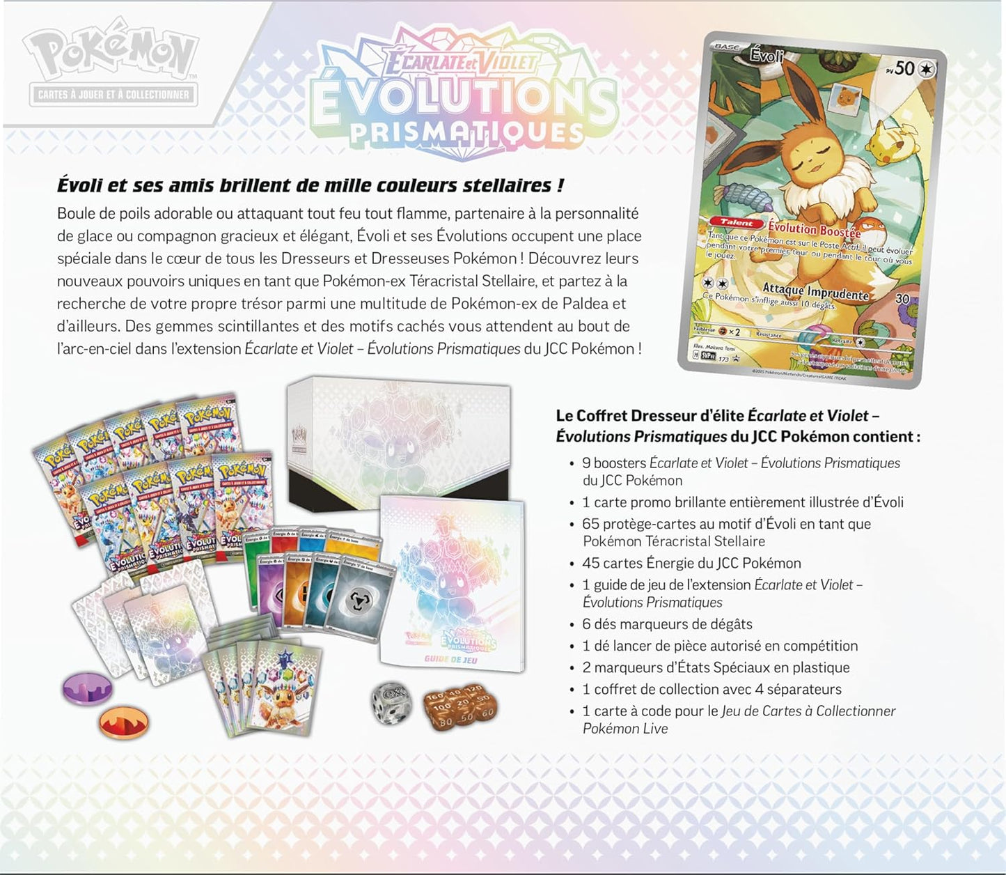 Prismatic Evolutions: Elite Trainer Box (ETB)