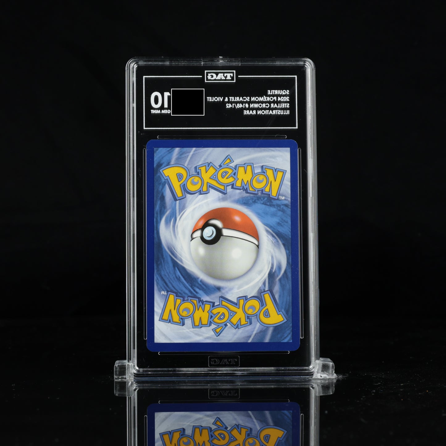 Squirtle 2024 Pokémon #148/142 Stellar Crown GEM MT - TAG 10