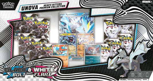 Black Bolt & White Flare Unova Heavy Hitters Premium Collection