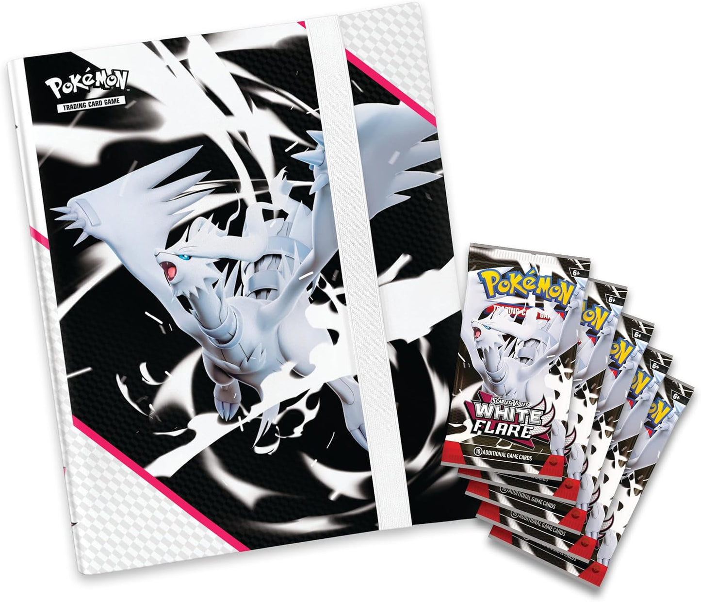 White Flare Binder Collection